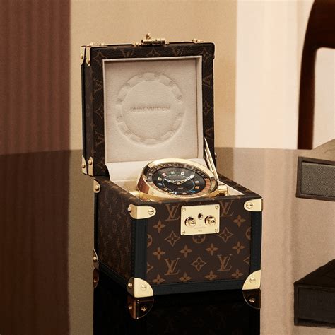 louis vuitton trunk table clock|Louis Vuitton trunk table.